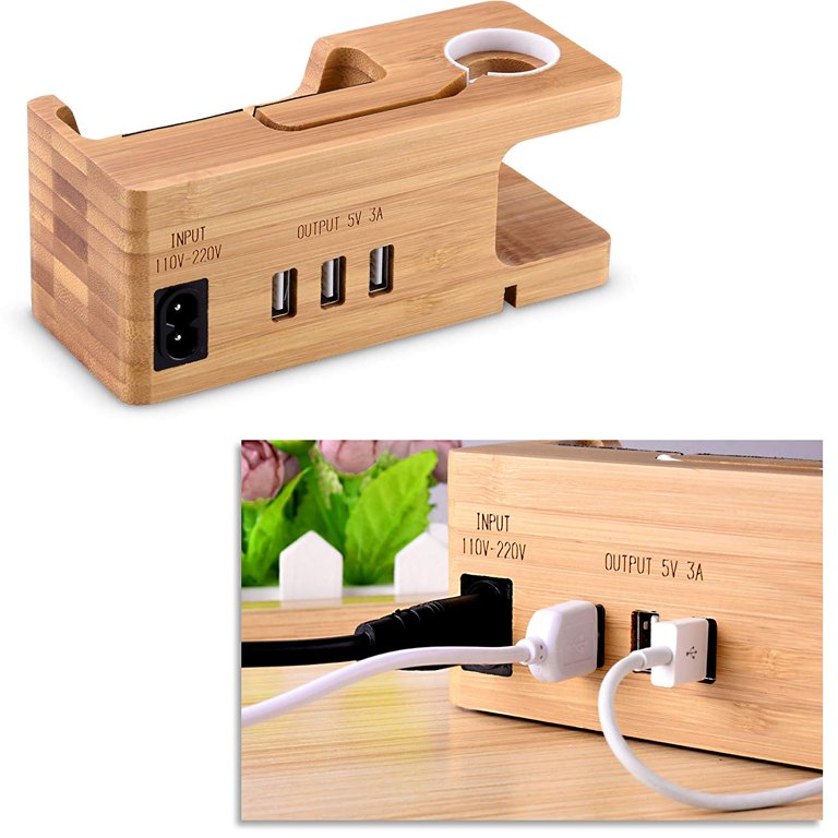 Bamboo Phone Dock