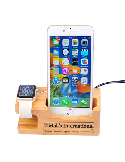 Bamboo Phone Dock